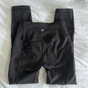 Lululemon athletica black leggings size 4